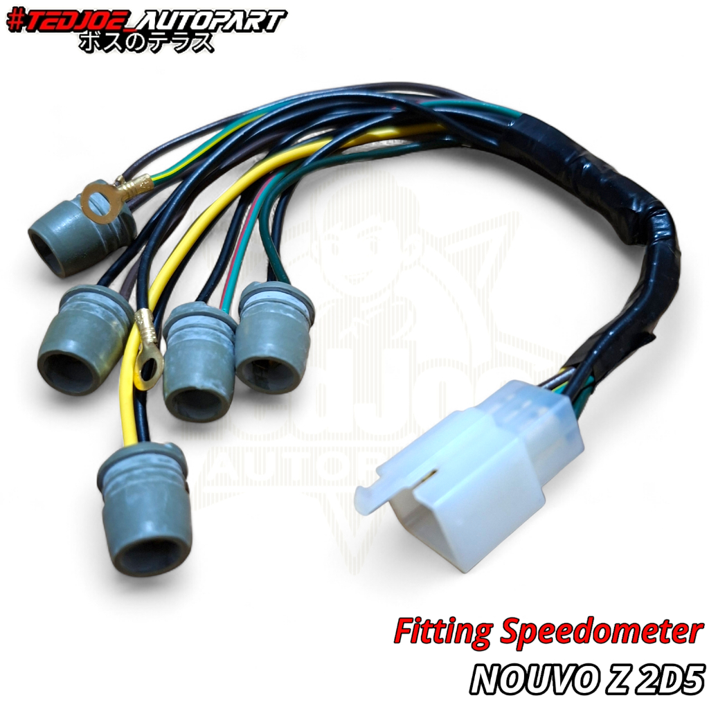 Yamaha Nouvo Z 2D5 Speedometer Fitting Cable | Complete Speedo Panel ...
