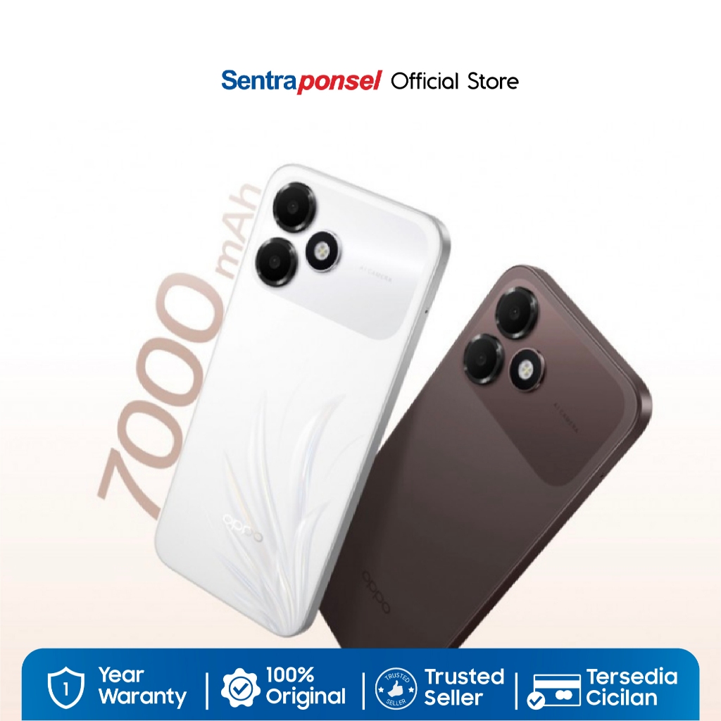 OPPO A6C 4GB/64GB 4GB/128GB Baterai 7000mAh - Garansi Resmi OPPO Indonesia - Gambar 2