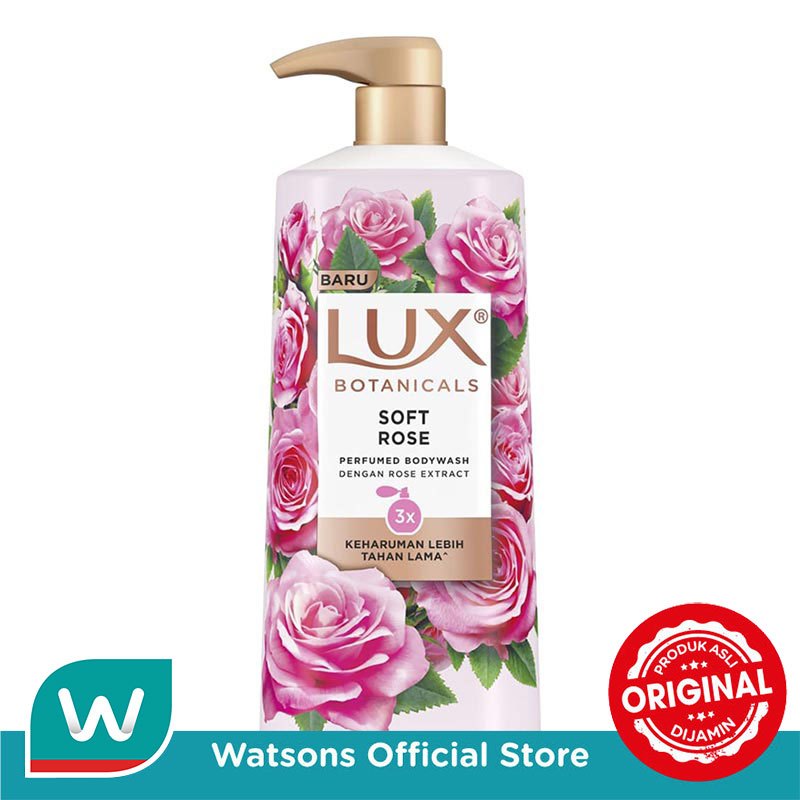 Lux Botanicals Sabun Mandi Cair Soft Rose 500ml - Gambar 2