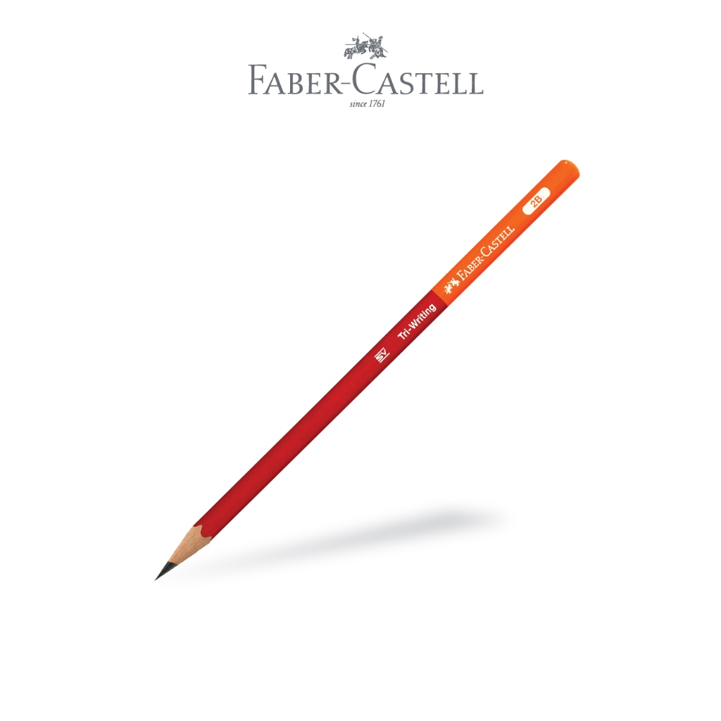 Faber-Castell Pensil Menulis Tri Writing Pencil - Gambar 4