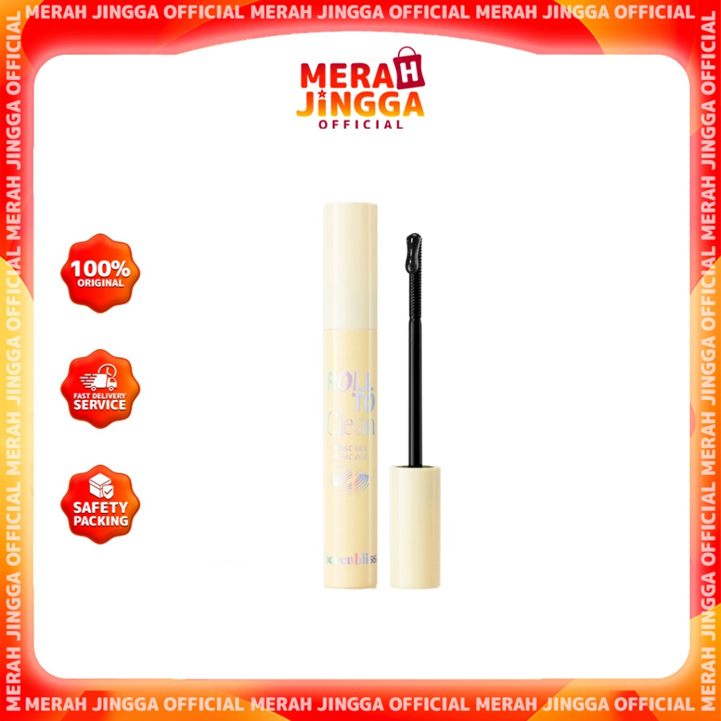 BNB barenbliss Roll to Clean Mascara Remover Pembersih Maskara Waterproof / Merah Jingga Official