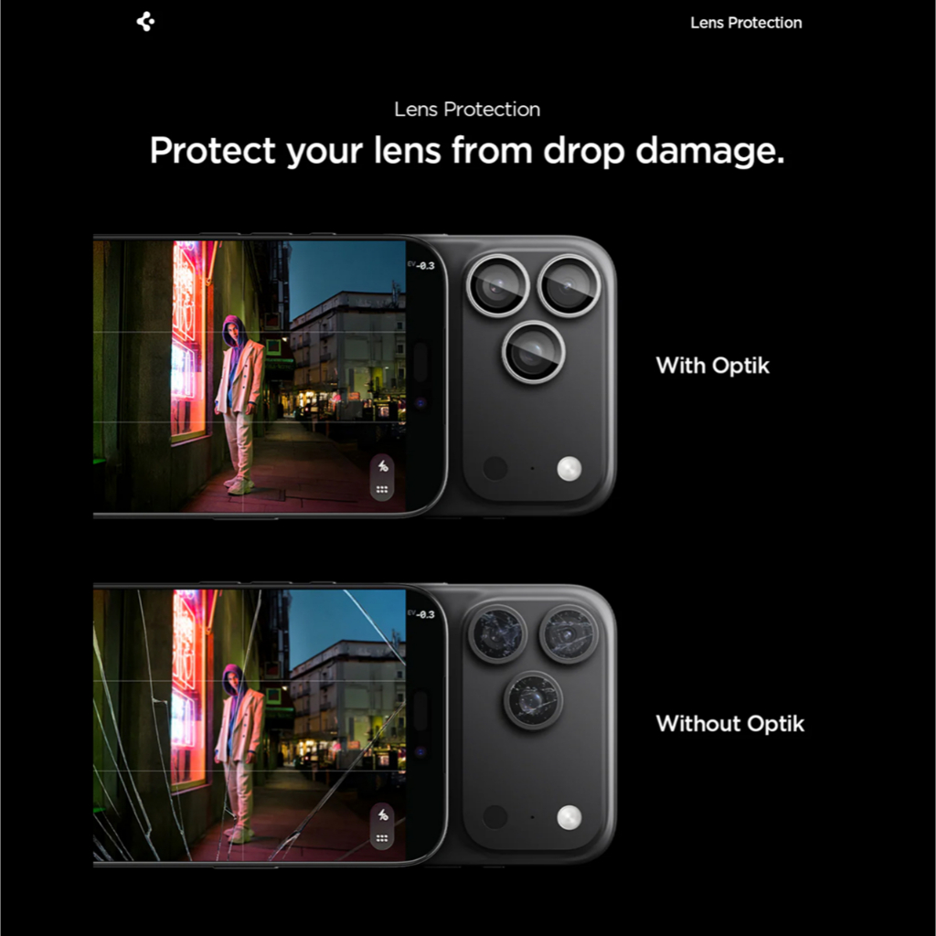 SPIGEN Special Live Lens Protector for iPhone 17 Pro Max GlastR EZFit Optik Pro Camera Protection - Gambar 4