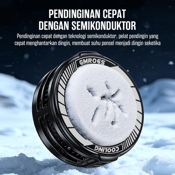 GAMEN GMR06S / GMR-06S Radiator Fan Cooler HP Heatsink Magnetic Fast Freeze - Gambar 2