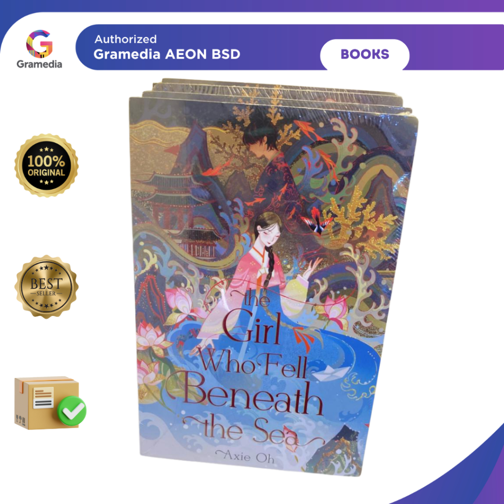 Buku Novel The Girl who Fell Beneath the Sea - Gramedia AEON BSD - Gambar 2