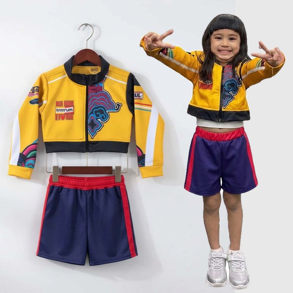 Rumi Huntrix Kpop Demon Hunters Cosplay Costume Jacket Crop Top Jacket ...