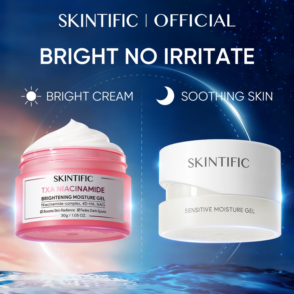 Skintific 2PCS Moisturizer Duo For Sensitive Skin - Gambar 4
