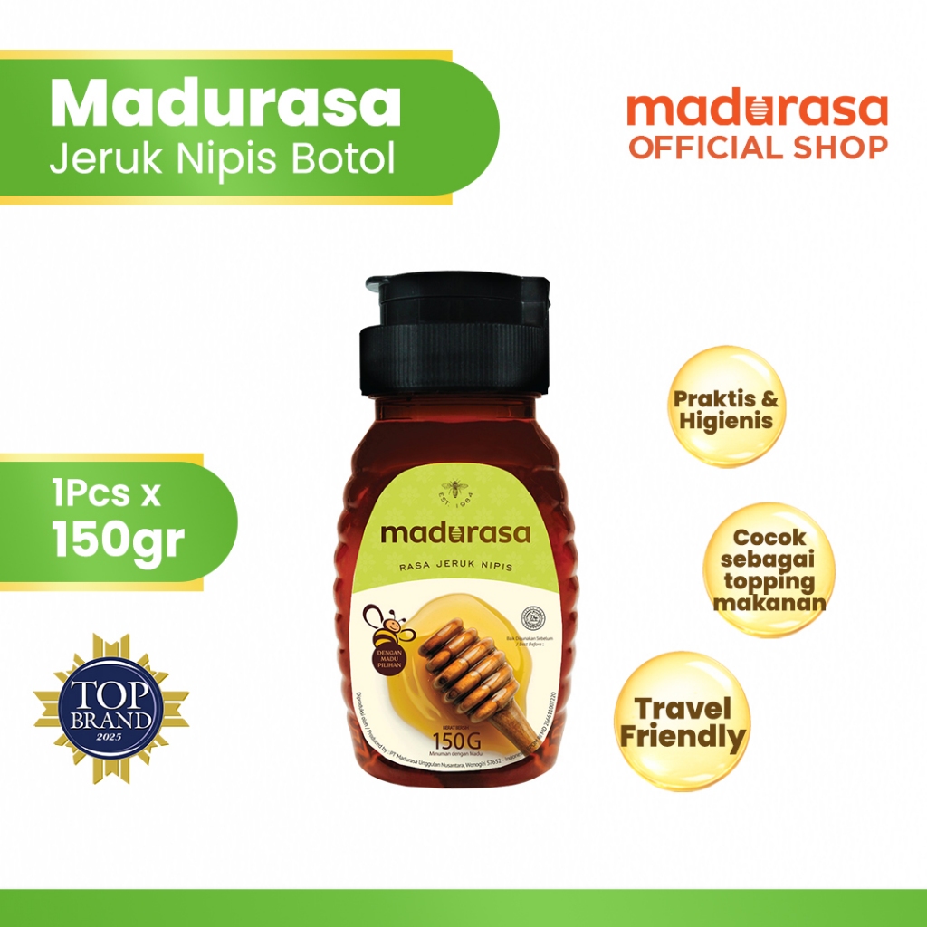 Madurasa Jeruk Nipis 150gr Botol Pet
