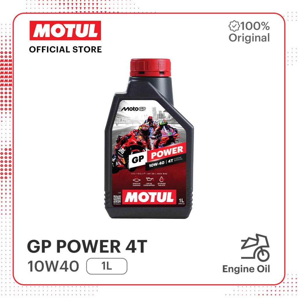 Oli Motor Motul GP POWER 4T 10W40 1L