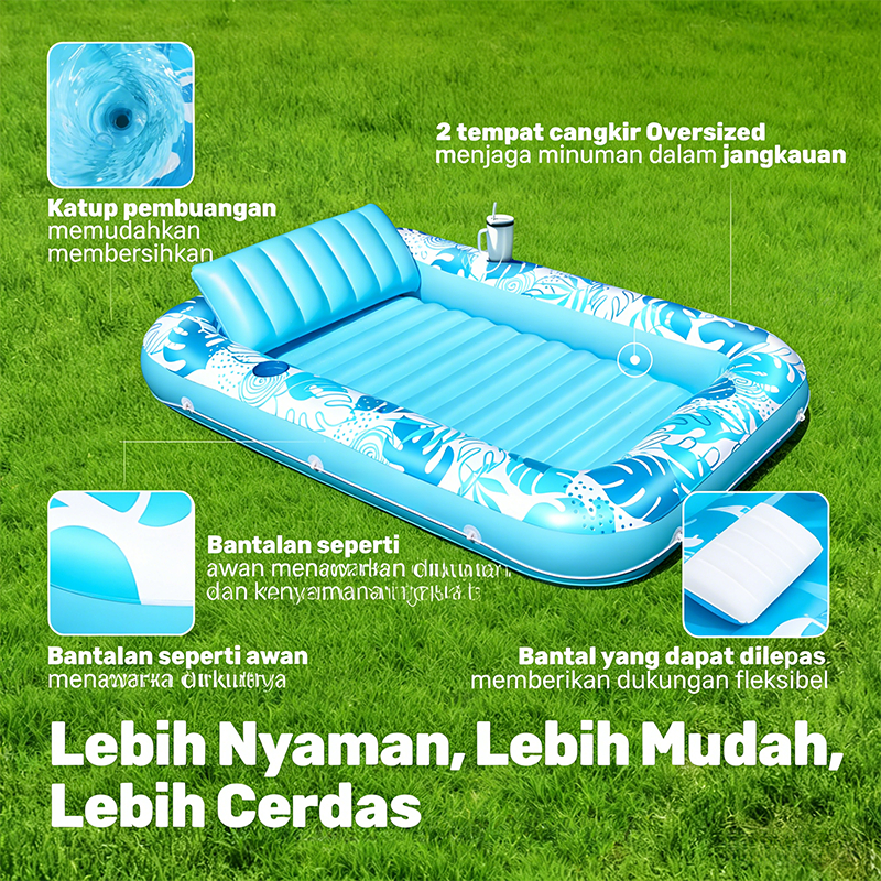 Magical Playtime Kolam Renang Dewasa Anak UV Tahan Lama - Gambar 4