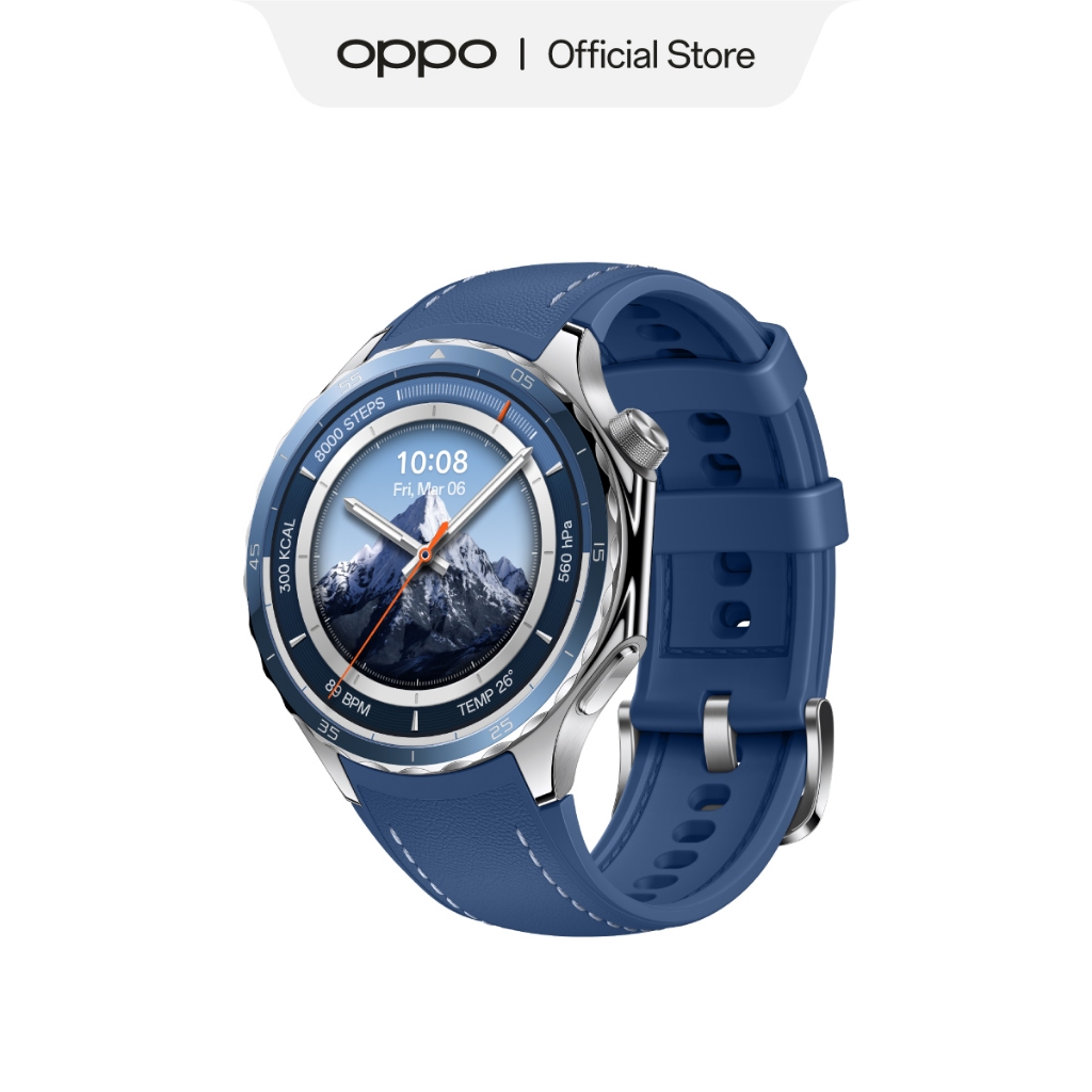 OPPO Watch X2 Advanced Health Smartwatch [60s Health Check-In, Titanium Bezel, 1.5" LTPO] - Gambar 4