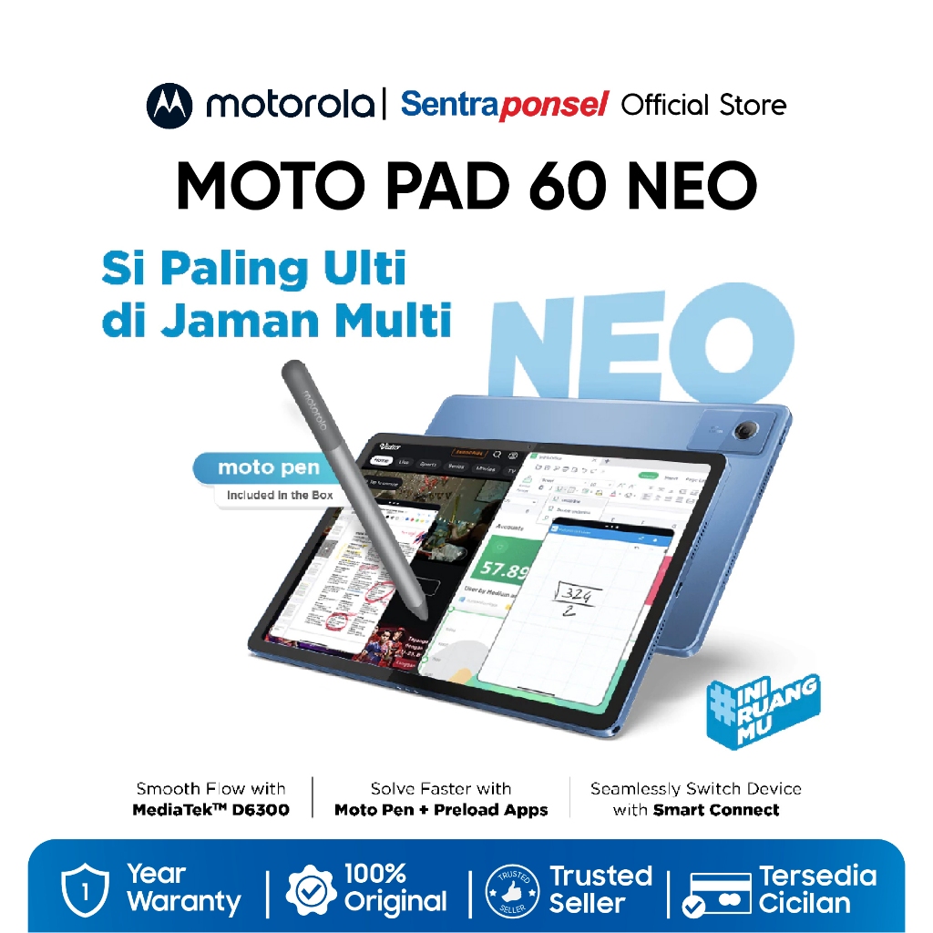 Motorola MOTO PAD 60 Neo 8GB/128GB
