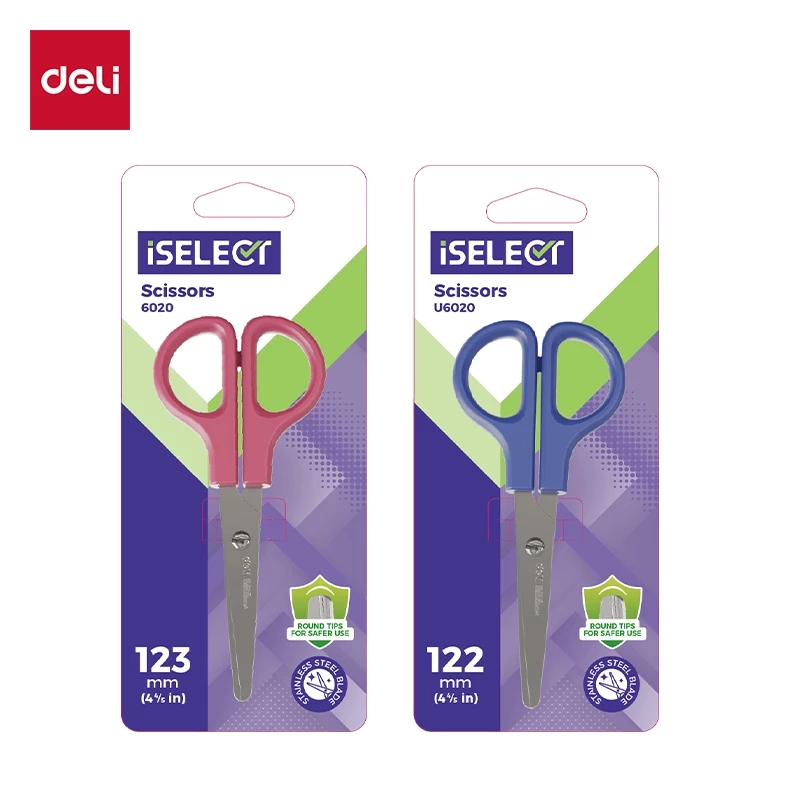 Deli I-Select Gunting Serbaguna / All Purpose Scissors Desain Minimalis U60XX - Gambar 2