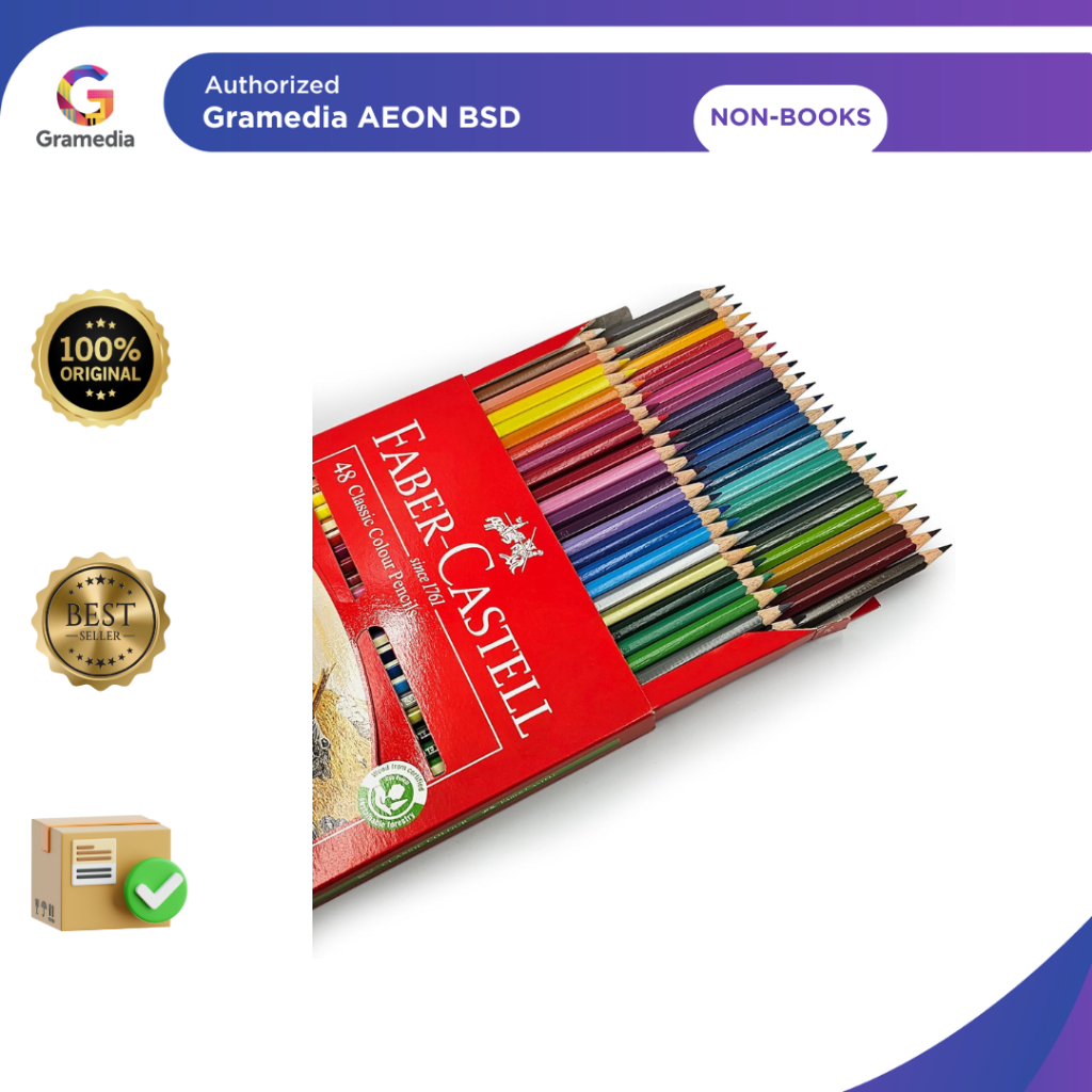 FABER CLASSIC COLOR 48C 115858 - GRAMEDIA AEON BSD - Gambar 2
