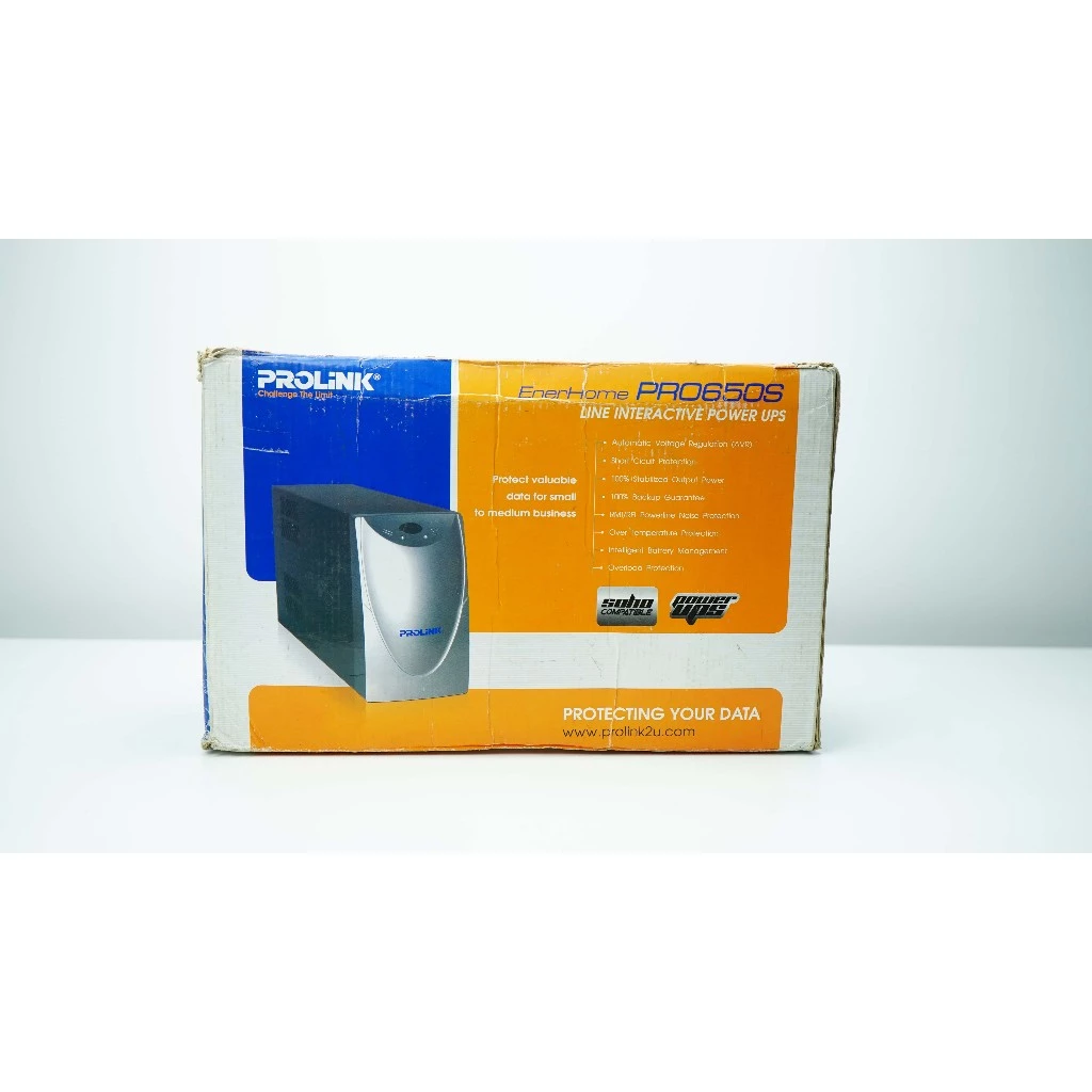 CLEARANCE SALE UPS PROLINK 650VA - 1200VA PACKING DUS JELEK, UNIT BERFUNGSI, CASING LECET BAGIAN ATAS / BAWAH, GARANSI 1 BULAN