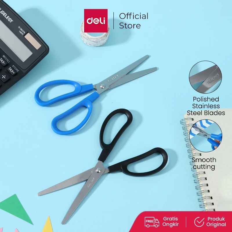 Deli I-Select Gunting Serbaguna / All Purpose Scissors UM6XX - Gambar 3