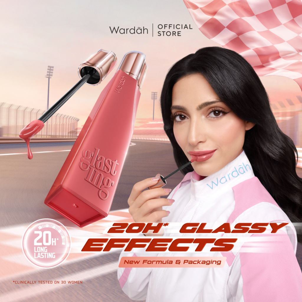[TOP CREATOR'S PICK!] WARDAH Lip Cream Glossy Glasting Liquid Lip - Hi-Pigmented Glass Color, Ringan, Tidak Lengket, Transferproof Liptint-Lipgloss-Lipstik-Lip Tint-Lip Matte-Lipstick-Lipcream- Glossy Lip Longlasting Waterproof Tahan Lama- Makeup