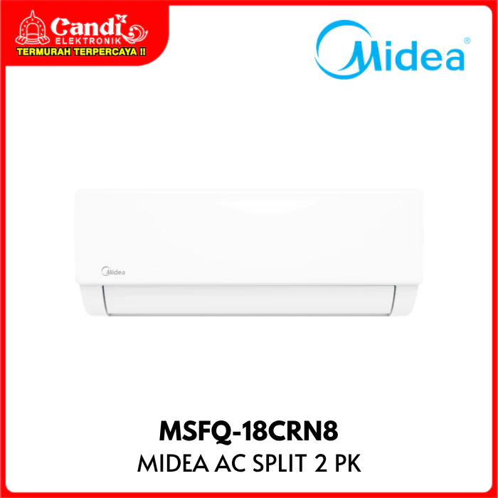 MIDEA Air Conditioner AC Split 2 PK Standard Turbo Mode MSFQ-18CRN8