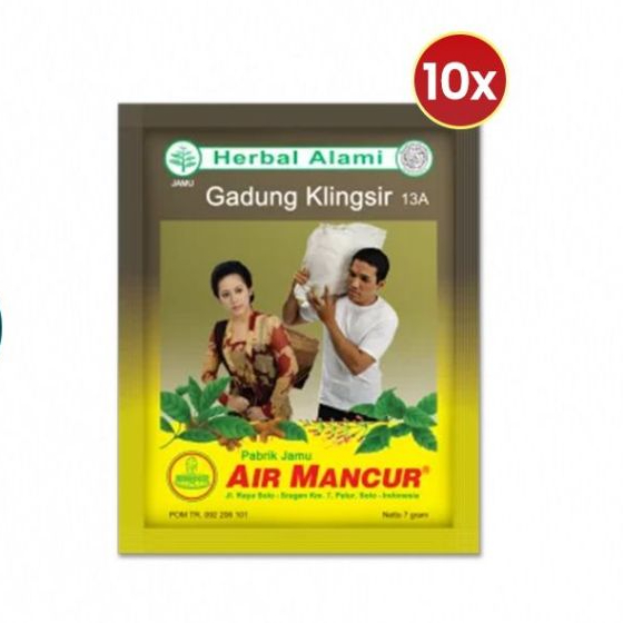 Jamu Serbuk Gadung Klinsir + Tujuh Angin + Encok + Parcok 30ml FREE Pouch P3K - Gambar 4