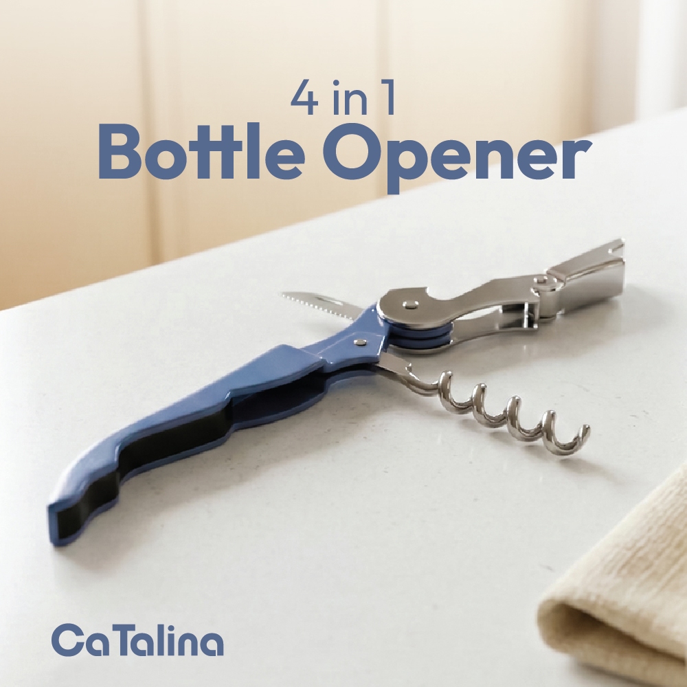 CaTalina Pembuka Botol Wine Opener 4 In 1
