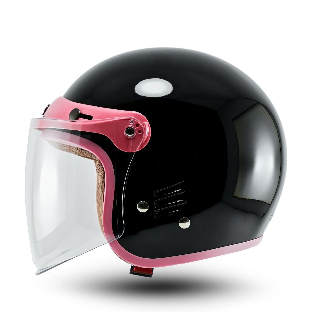 Helm Retro kalcer LUMINOS V2 Helem Bogo Wanita Pria Terbaru