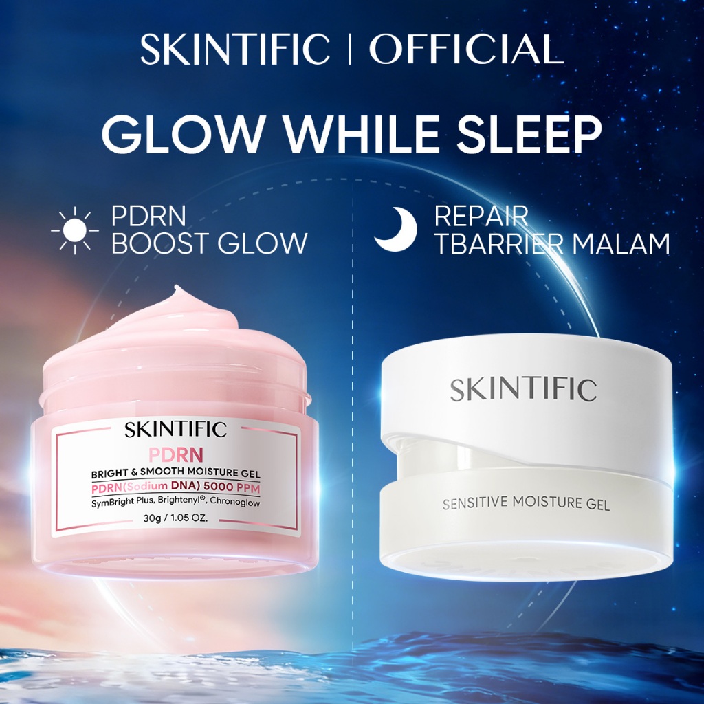 Skintific 2PCS Moisturizer Duo For Sensitive Skin - Gambar 2