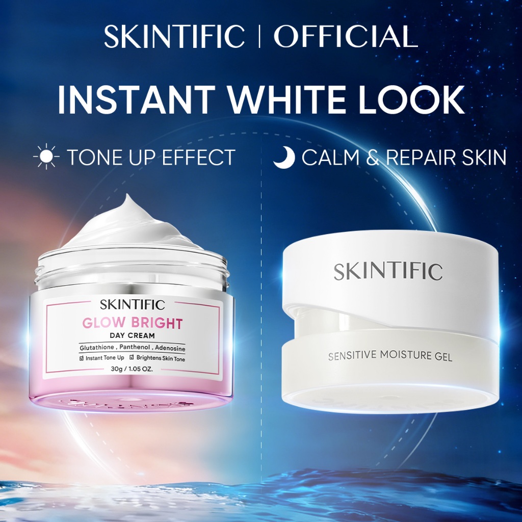 Skintific 2PCS Moisturizer Duo For Sensitive Skin - Gambar 3