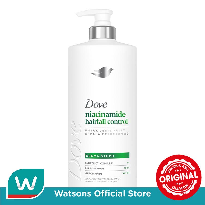 Dove Shampoo Niacinamide Hairfall Control 750ml - Gambar 2