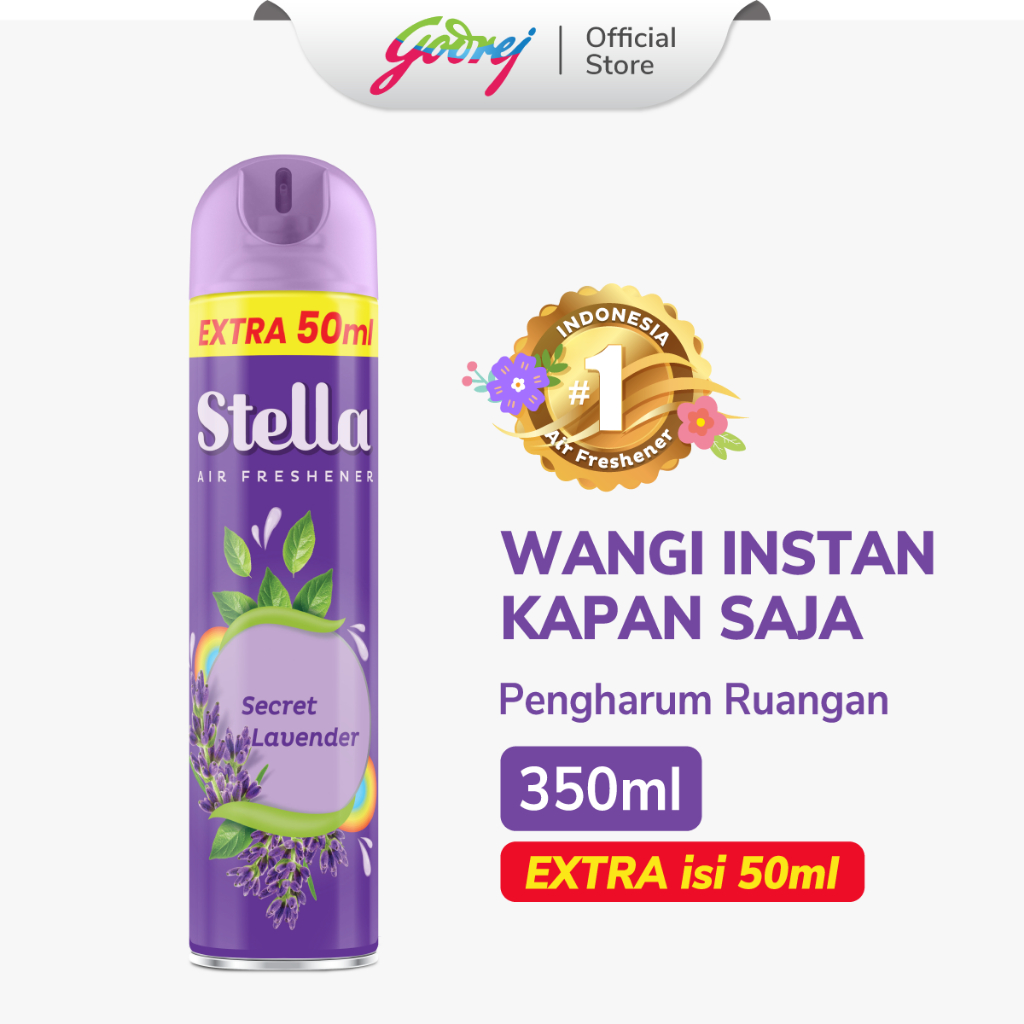 Stella Aerosol Lavender 350ml + 50ml