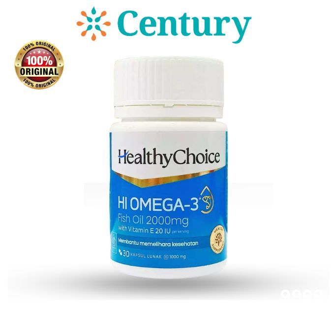HEALTHY CHOICE HI OMEGA-3 30 KAPS / SUPLEMENT KESEHATAN / OMEGA 3 /MINYAK IKAN - Gambar 3