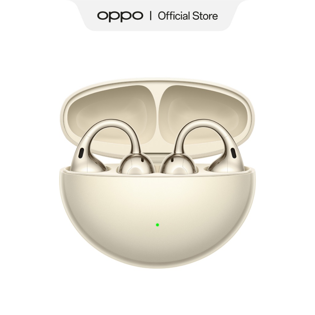 [BARU] OPPO Enco Clip2 Open Earbuds [Sound Tuning by DYNAUDIO, Flagship 6nm AI Quad-Core Chip. Crystal-Clear Bone Calls, Shape-Memory Ni-Tic Arc] - Gambar 4