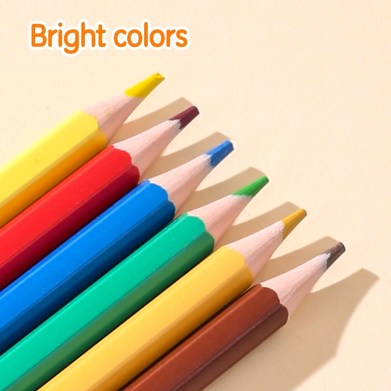 Deli I-Select Pensil Warna Serbaguna Wood-free 6/12/18/24 Warna UC101 - Gambar 4