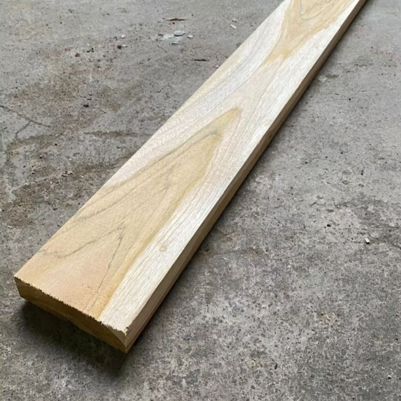 Papan Kayu Tebal 3 Cm Jati Perhutani Allgrade Ukuran 3x8 cm Serut Halus - senaly - - Gambar 4