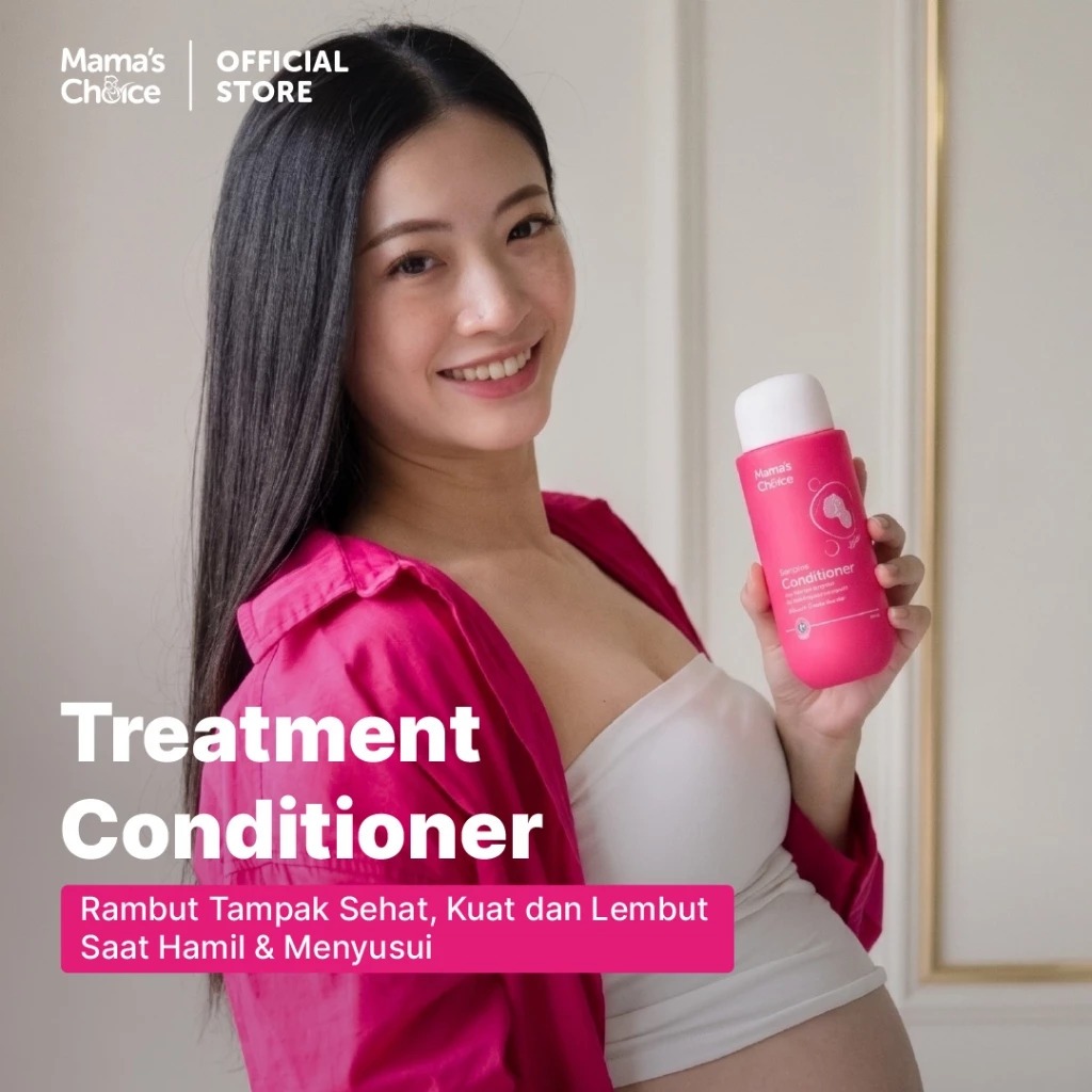 Conditioner Rambut Rontok Mama’s Choice Treatment Conditioner / Kondisioner Perawatan Rambut Rontok Ibu Hamil & Ibu Menyusui - Gambar 3