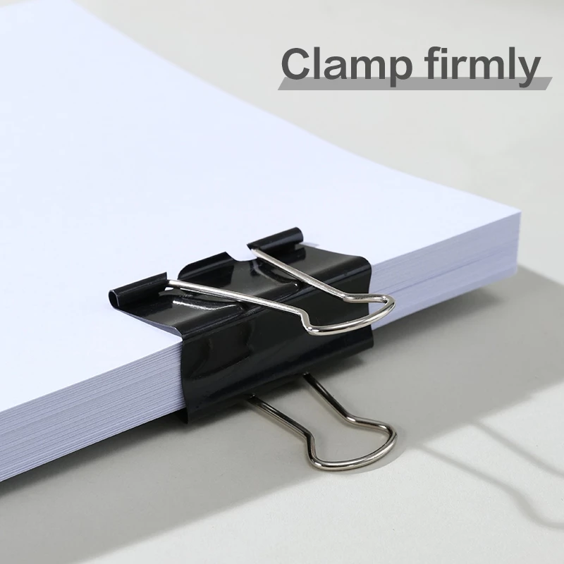 Deli I-Select Klip Binder Kantor / Binder Clip Berbagai Ukuran Isi 12pcs UZ5X - Gambar 2