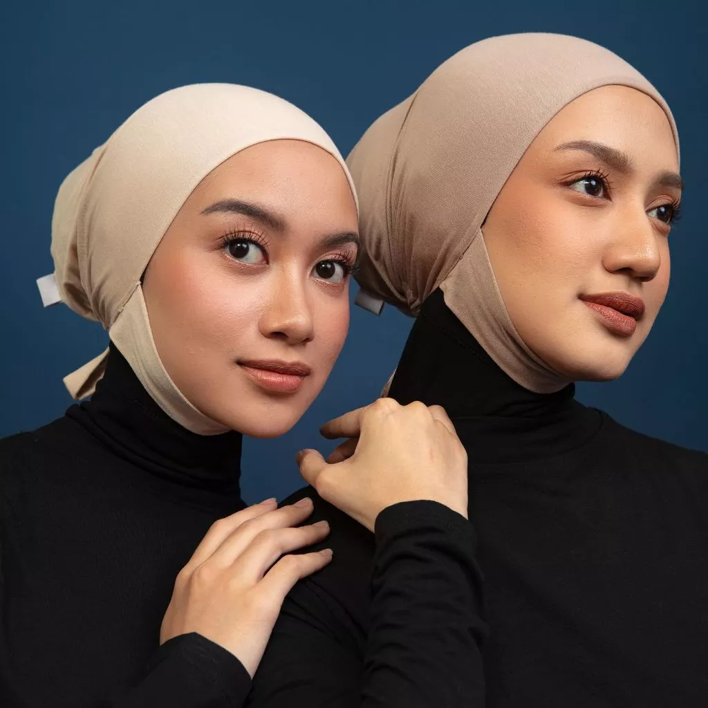 Lozy Hijab - Inner Chin Mesh Tencel (Inner Ciput Dagu Tali Belakang Bahan TENCEL™ Micro Modal)
