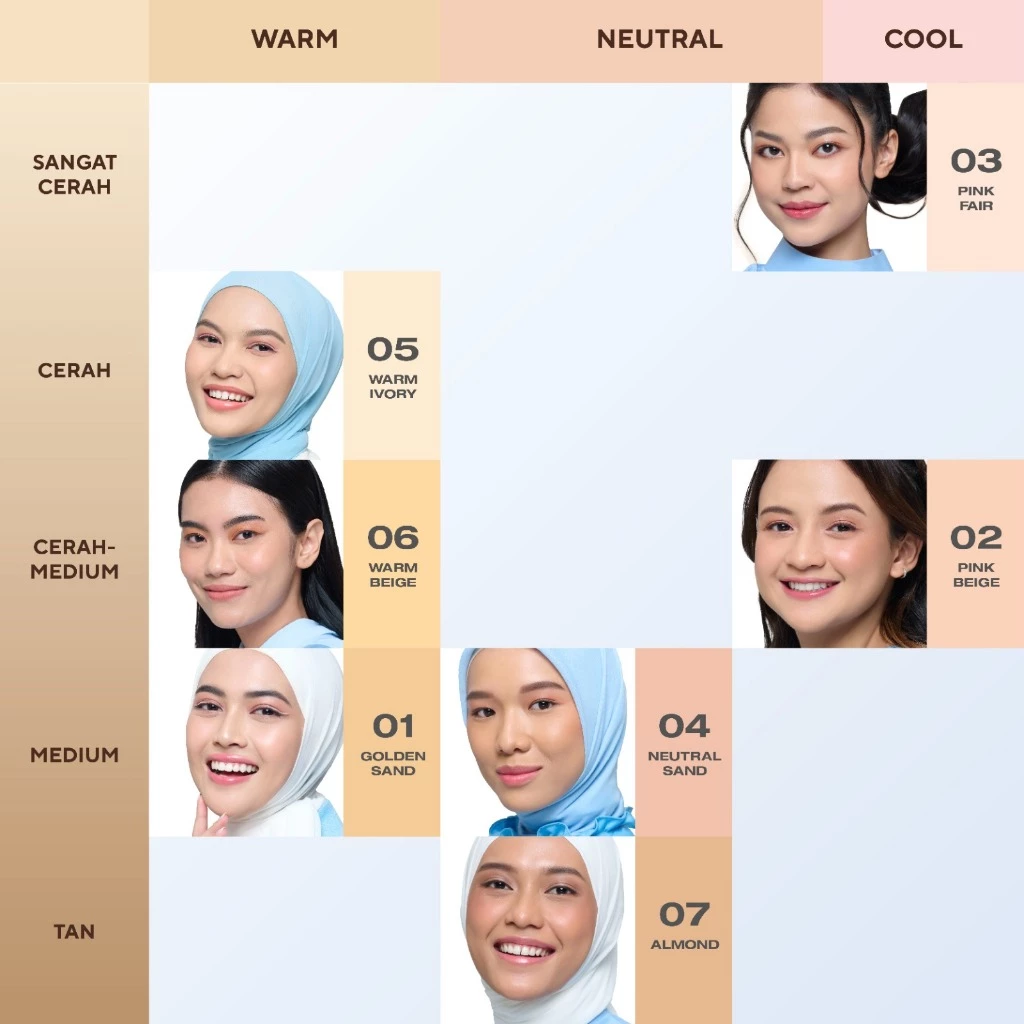 HEMAT WARDAH Refill TWC Lightening Powder Foundation Light Feel 12g Two Way Cake Bedak Padat Ringan Glowing Tahan Lama Matte dengan Niacinamide Powder Compact Cushion untuk Skin Cerah Blur Tahan Lama All Skin Type - Makeup - Gambar 2
