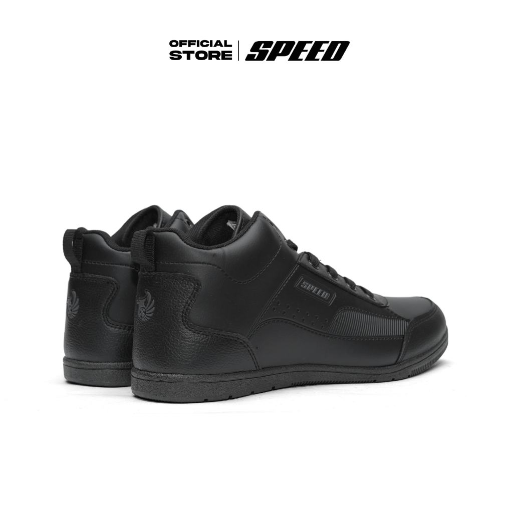 Speed - Frontier Hamsa - Sepatu Sneakers Sekolah Formal Hitam pria wanita dewasa Uk 37-42 - Gambar 4