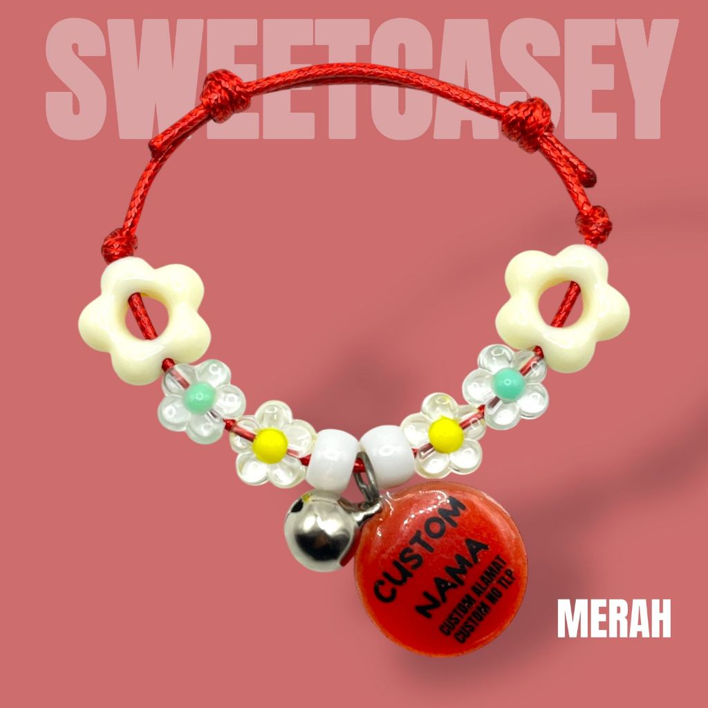 ASTER CAT NECKLACE/KALUNG KUCING CUSTOM NAMA/KALUNG KUCING/KALUNG KUCING FREE LIONTIN/KALUNG NAMA - Gambar 3