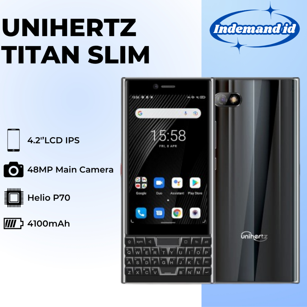 Unihertz Titan Slim 4.2''LCD IPS 6GB 128GB Helio P70 4100mAh 48MP Main Camera