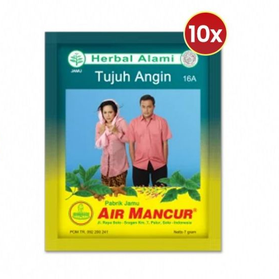 Jamu Serbuk Gadung Klinsir + Tujuh Angin + Encok + Parcok 30ml FREE Pouch P3K - Gambar 3