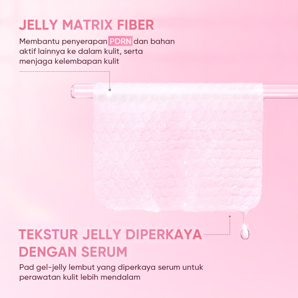 [NEW LAUNCH!]SKINTIFlC -PDRN Vitabright Serum Jelly Pad 80sheets/High-potency PDRN sheet masker wajah masker komedo dan pori skincare skintific masker wajah 1box sheetmask 40 days sleeping mask masker mencerahkan wajah kusam clay mask - Gambar 3