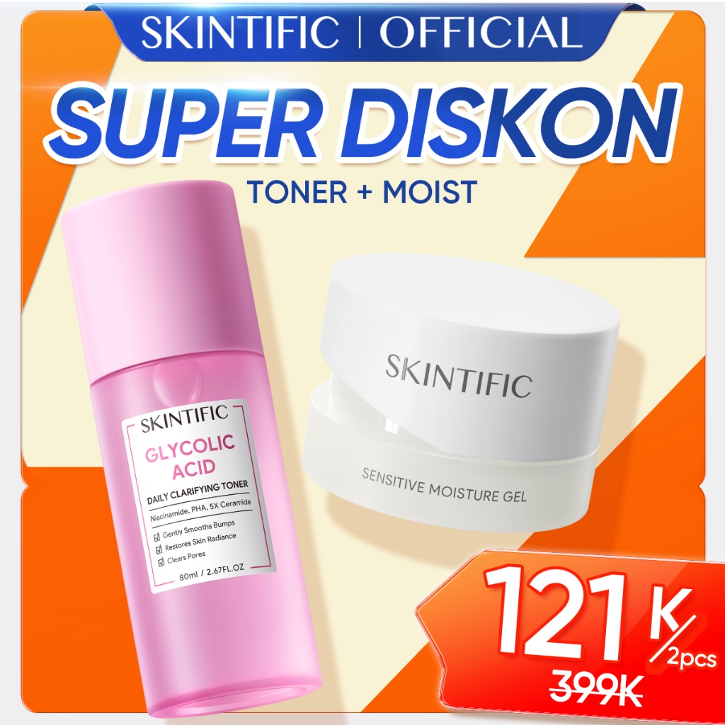 [Big Diskon] Skintific 3in1 Set Untuk Kulit Sensitif - Gambar 2