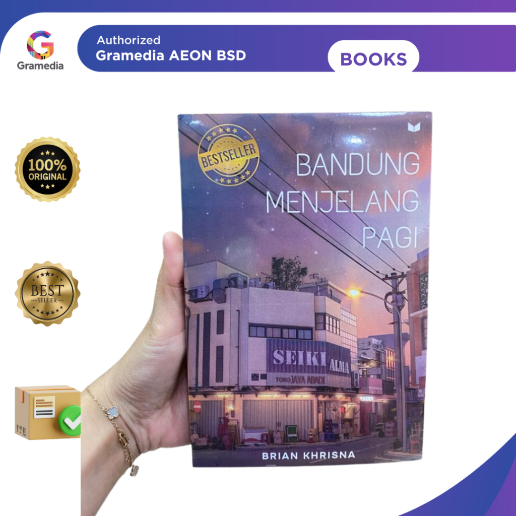 Novel Bandung Menjelang Pagi - Gramedia AEON BSD - Gambar 2