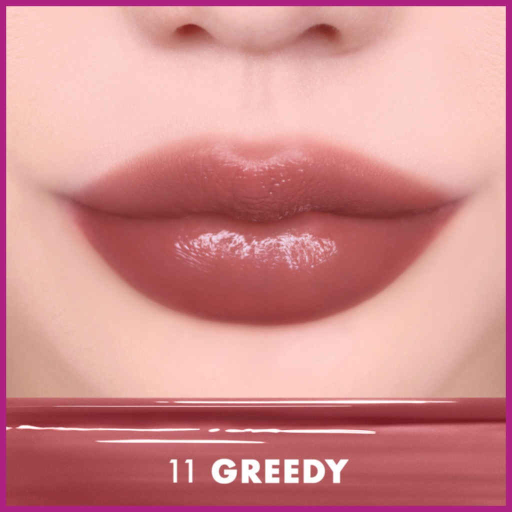 Somethinc Forever Stay Comfort Lip Glaze - 11 Greedy - Gambar 3