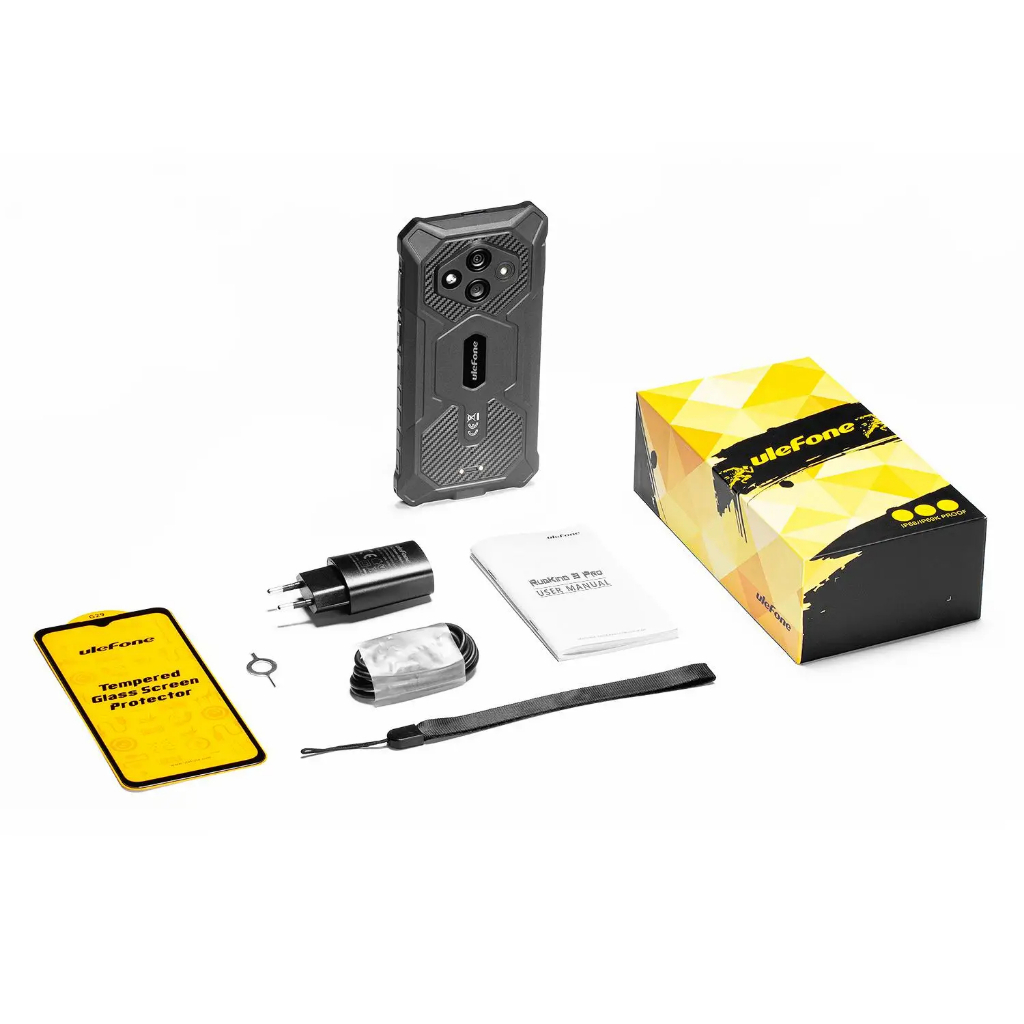 Ulefone RugKing 3 Pro 6.56''LCD IPS 120HZ Unisoc T7250 8GB 128GB 5700mAh 10W 48MP - Gambar 4