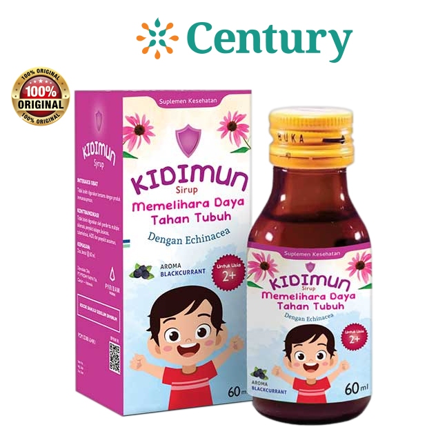 KIDIMUN SIRUP BLACCURANT ISI 60ML / DAYA TAHAN TUBUH / MULTIVITAMIN ANAK - Gambar 3