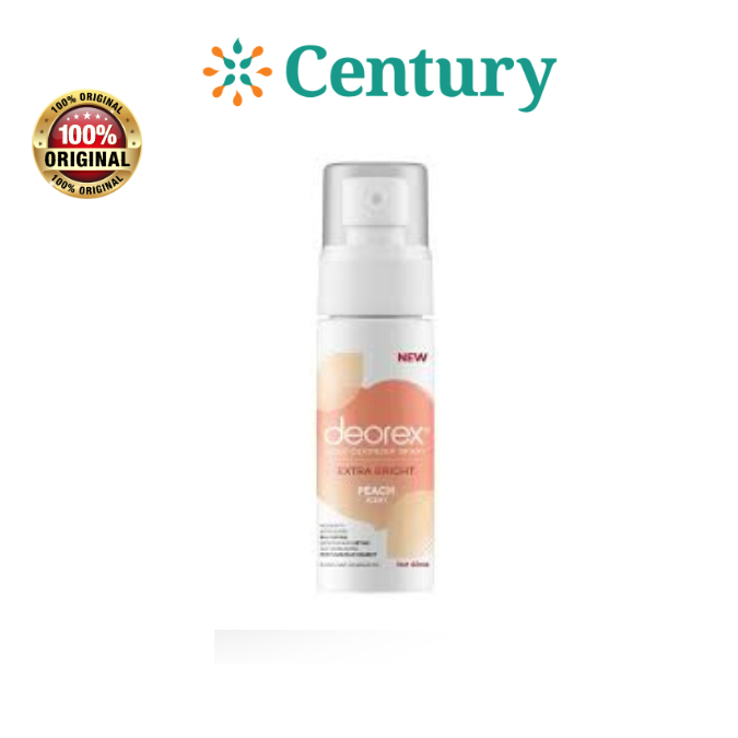 Deorex Body Odorize Spray 60 ml/ Deorex brightening body odorize spray/ Deorex peach body odorize spray - Gambar 2