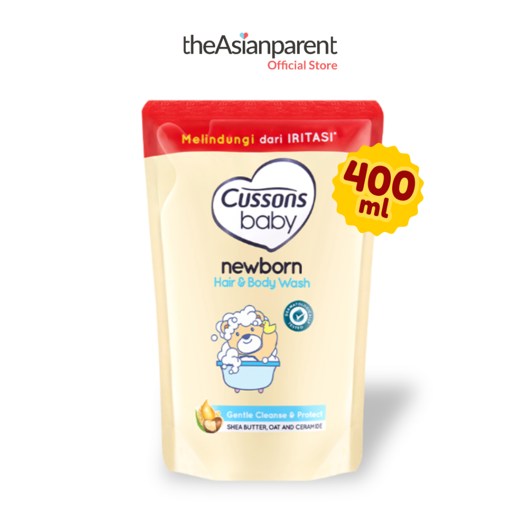 Sabun Bayi 2in1 Cussons Baby Hair & Body Wash Newborn - Gambar 4