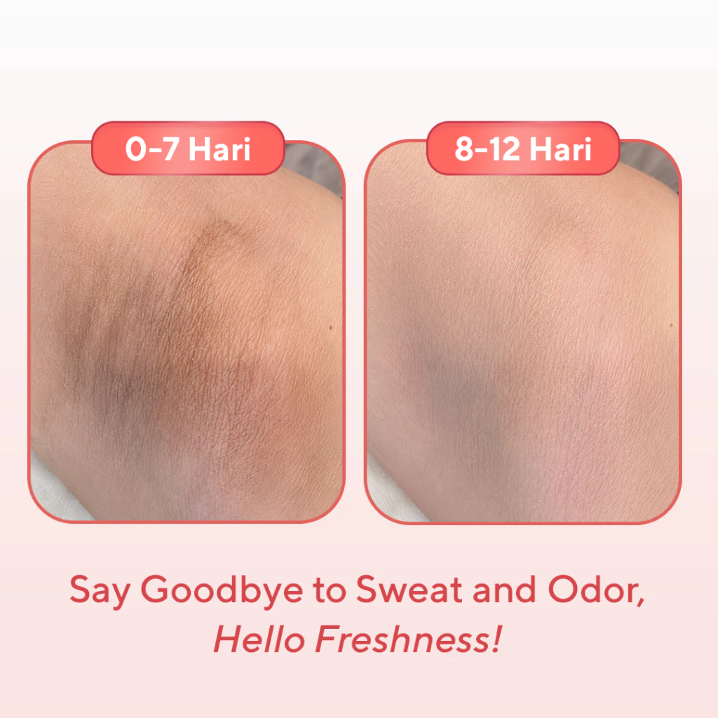 Wardah Roll On For Her 60 ml - Deodoran Halal Non Alkohol yang Mampu Mencegah Bau Badan Seharian - Nyaman di Kulit, Tidak Lengket dan Cepat Kering - Personal Care - Gambar 3