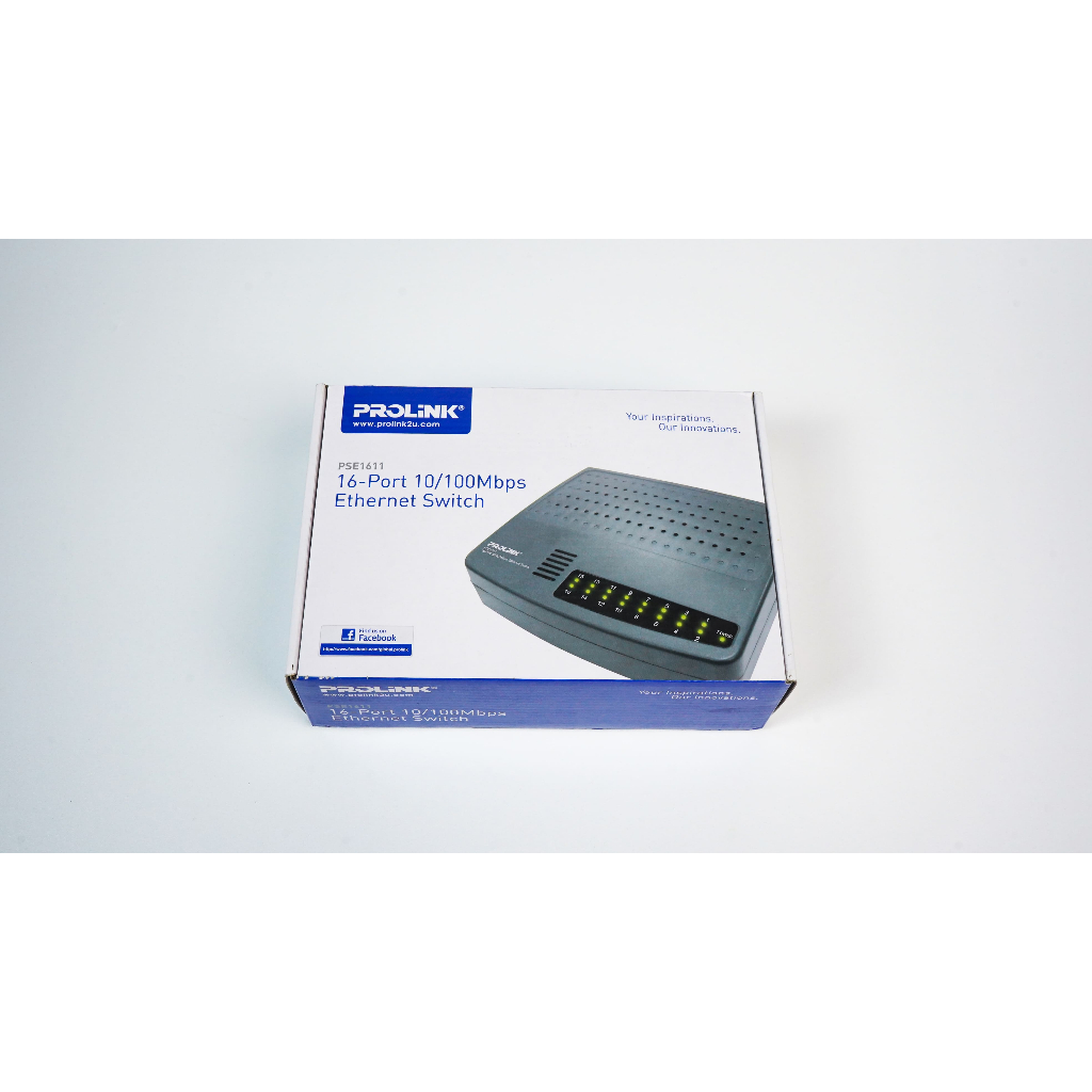 CLEARANCE Prolink PSE1611 16 Port Ethernet Switch 10/100Mbps - Gambar 2